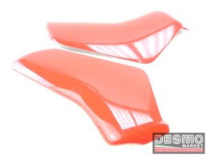 Coppia flap deflettori carbonio rosso Ducati 749 R 999 R 749r 999r