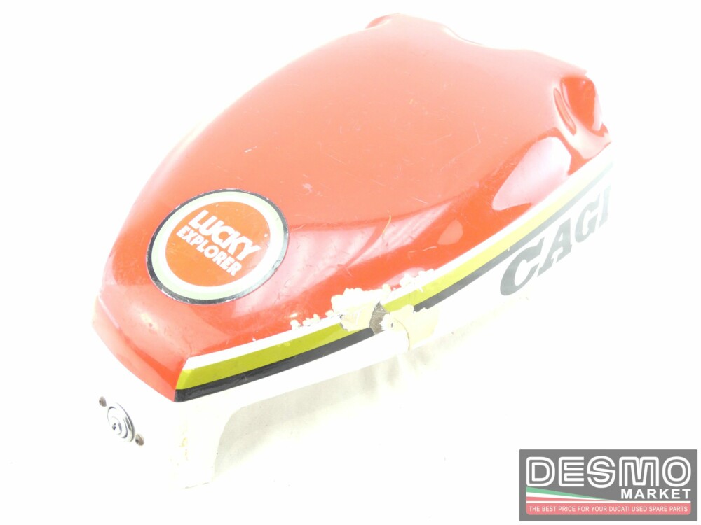 Cover serbatoio Cagiva Freccia C12 Luky Explorer rosso