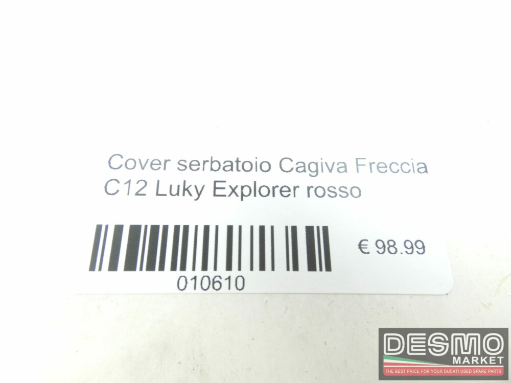 Cover serbatoio Cagiva Freccia C12 Luky Explorer rosso