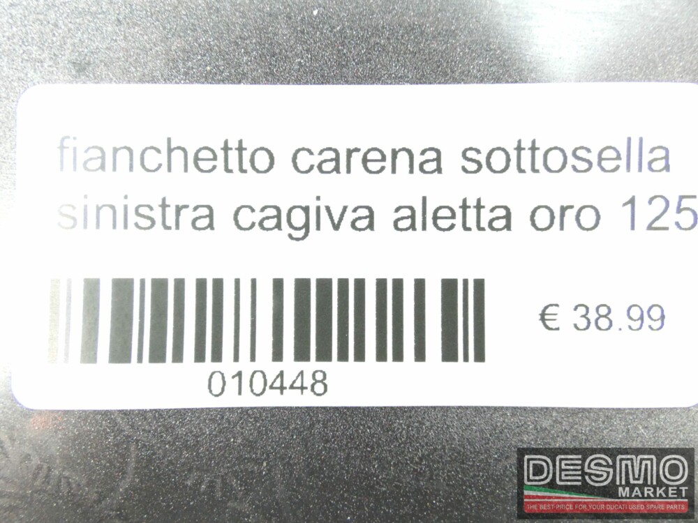 Fianchetto carena sottosella sinistra Cagiva Aletta Oro 125