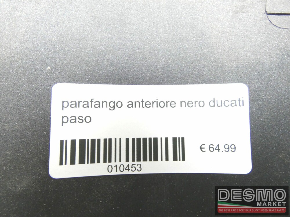 Parafango anteriore nero Ducati Paso