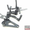 CNC black ergal backward footpeg 113 mm wheelbase - Image 4
