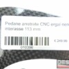 CNC black ergal backward footpeg 113 mm wheelbase - Image 7