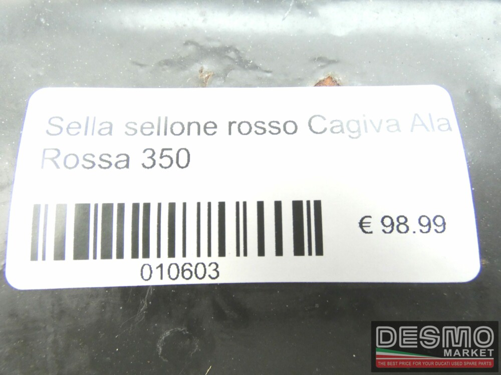 Sella sellone rosso Cagiva Ala Rossa 350