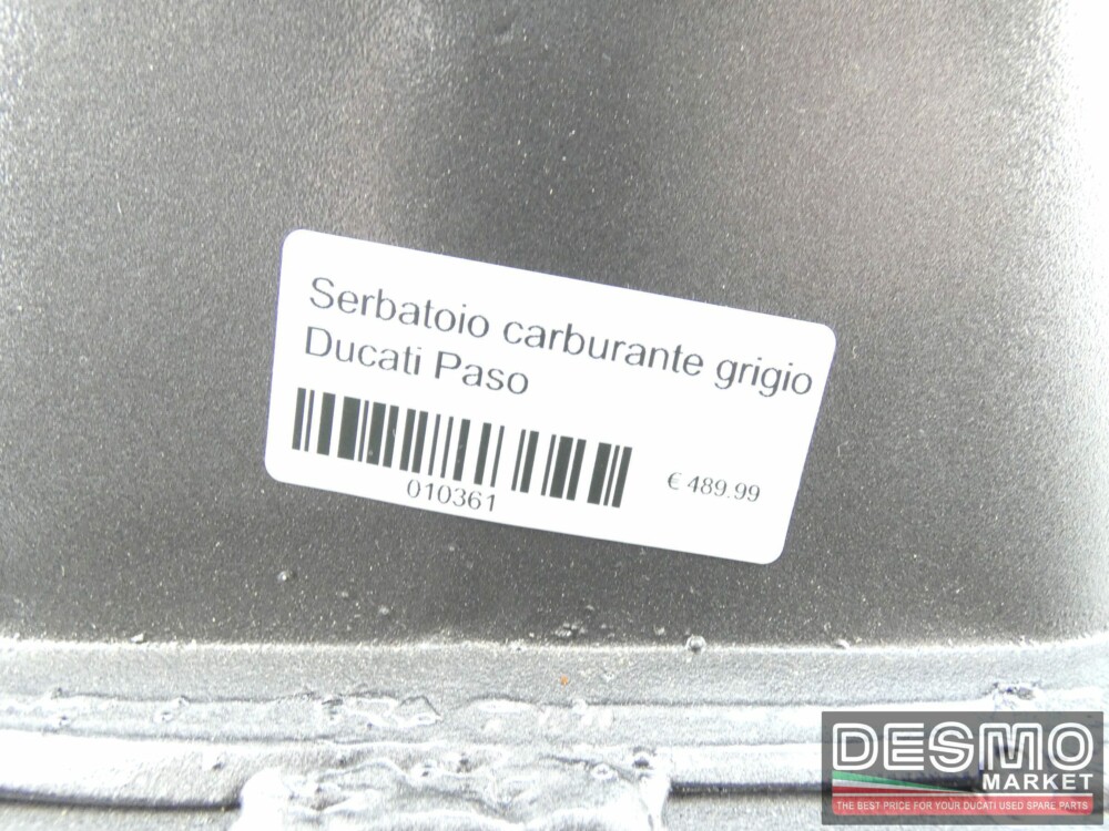 Serbatoio carburante grigio Ducati Paso