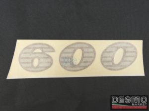 Adesivo decal Ducati 600