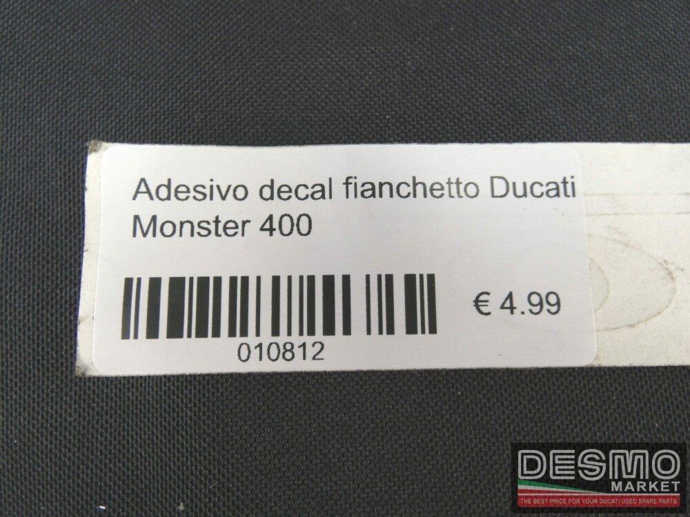 Adesivo decal fianchetto Ducati Monster 400