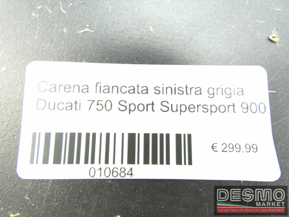 Carena fiancata sinistra grigia Ducati 750 Sport Supersport 900