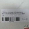 Carena fiancata sotto serbatoio bianca sinistra Ducati Pantah 600 TL