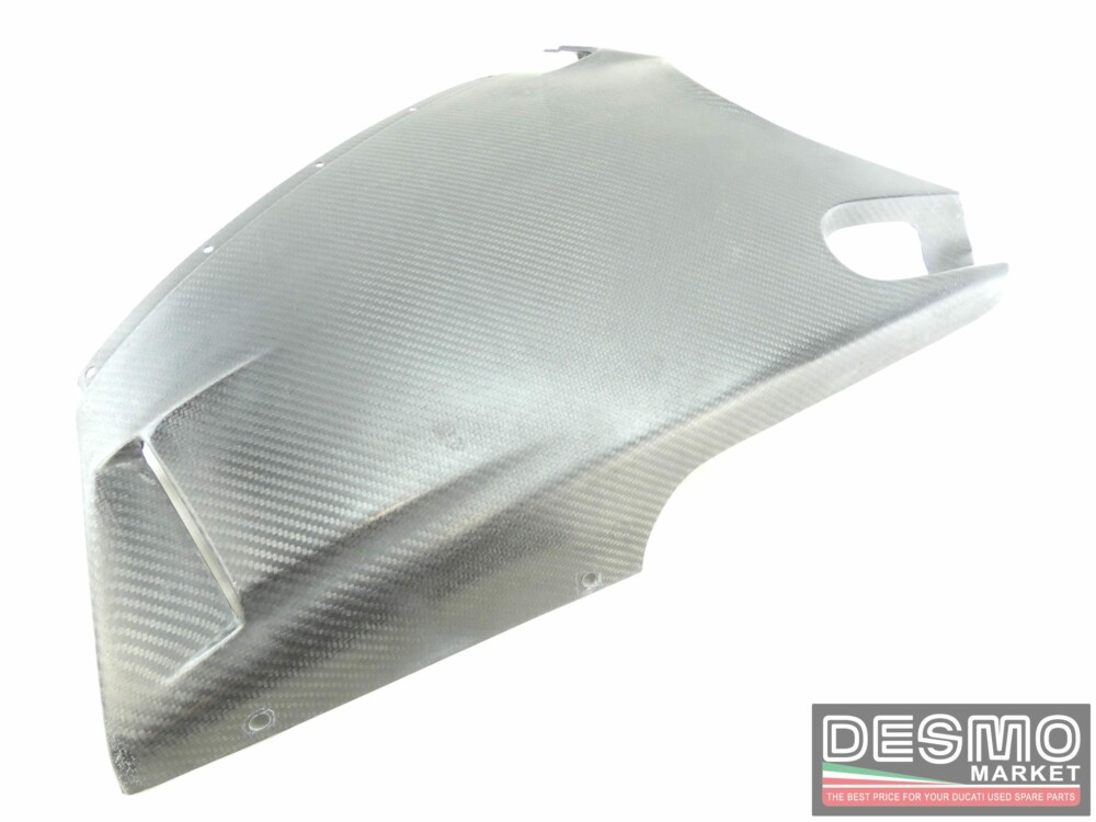 Carena vasca bassa sinistra carbonio Ducati 748 916 996