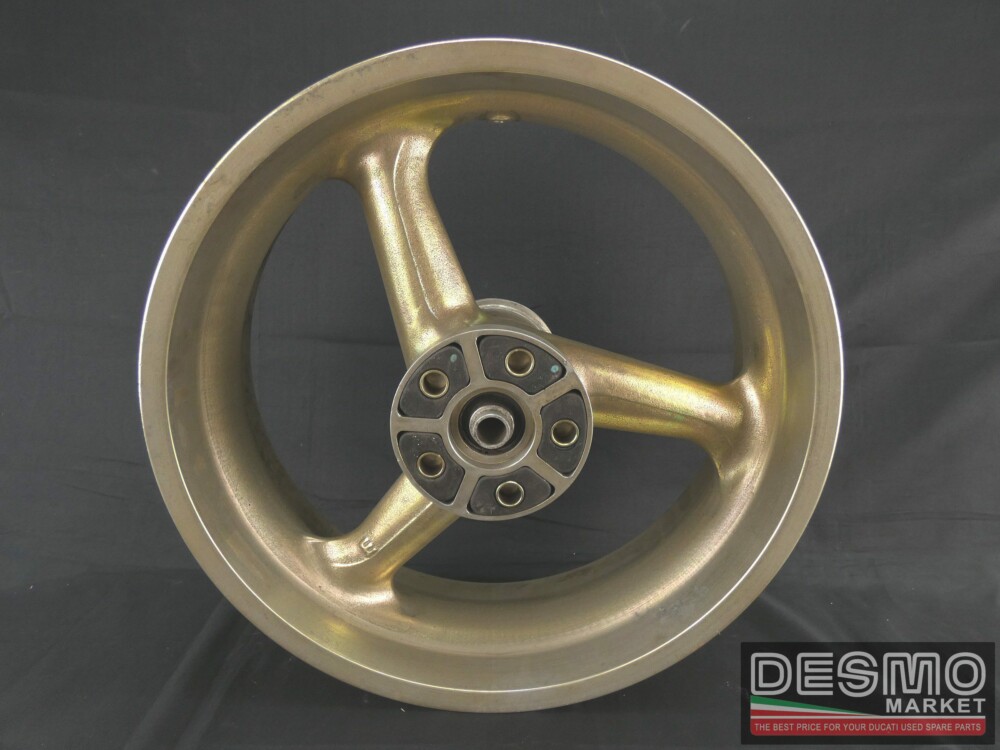 Cerchio magnesio tre razze 18 x 5,5 Ducati