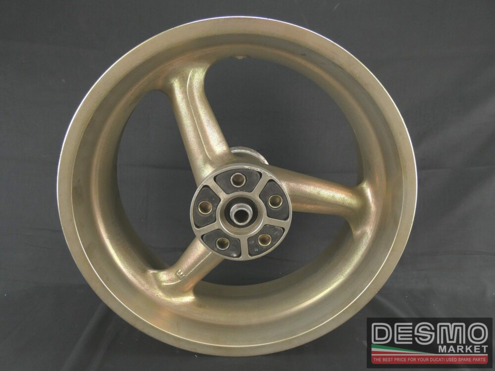 Cerchio magnesio tre razze 18 x 6 Ducati