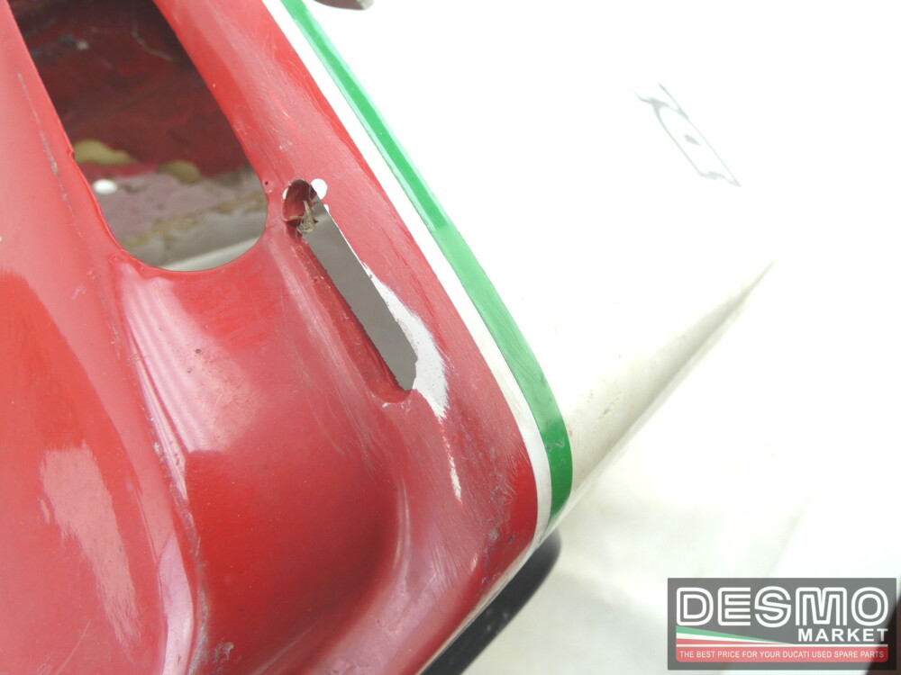 Codone sella biposto bianco rosso Ducati 750 F1 350 F3