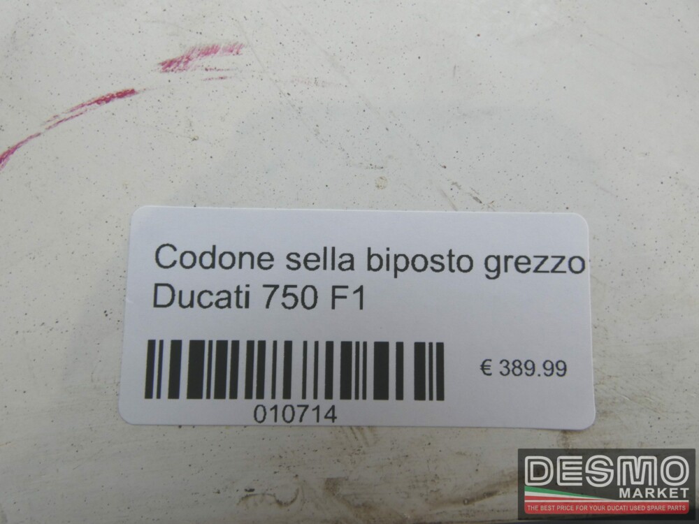 Codone sella biposto grezzo Ducati 750 F1