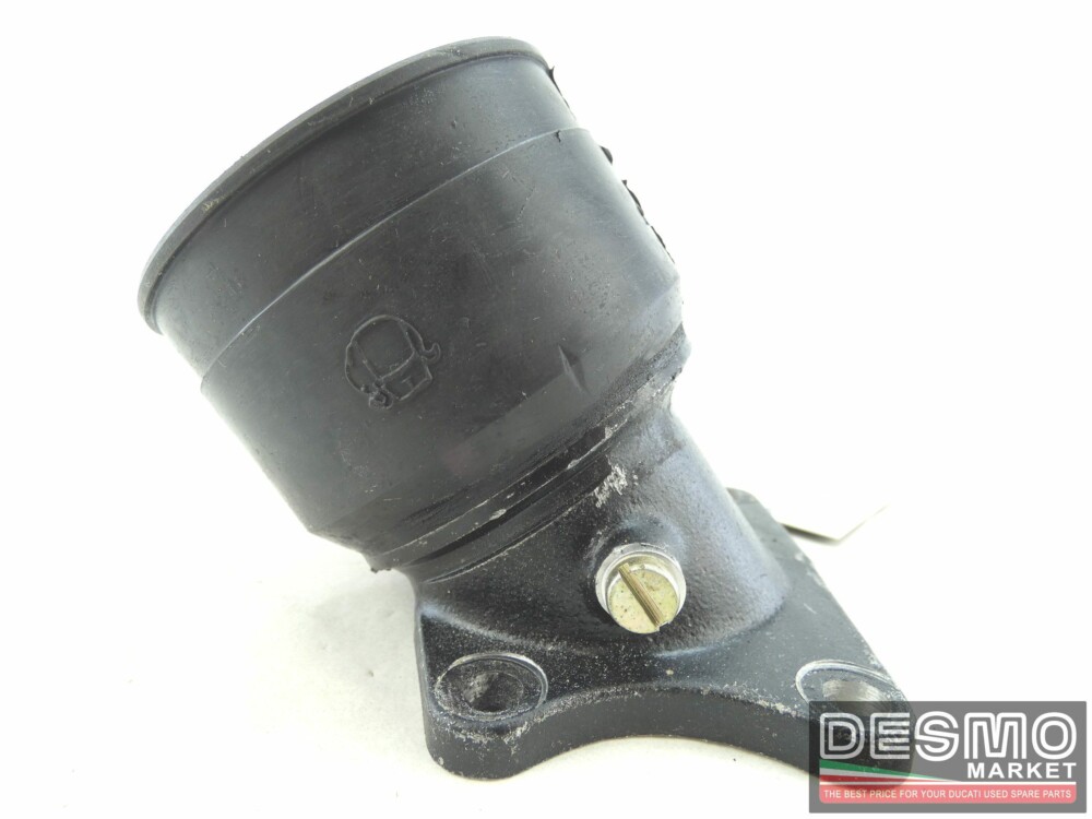 Black air intake manifold collector Ducati 851 888