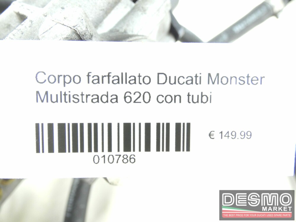 Corpo farfallato Ducati Monster Multistrada 620 con tubi