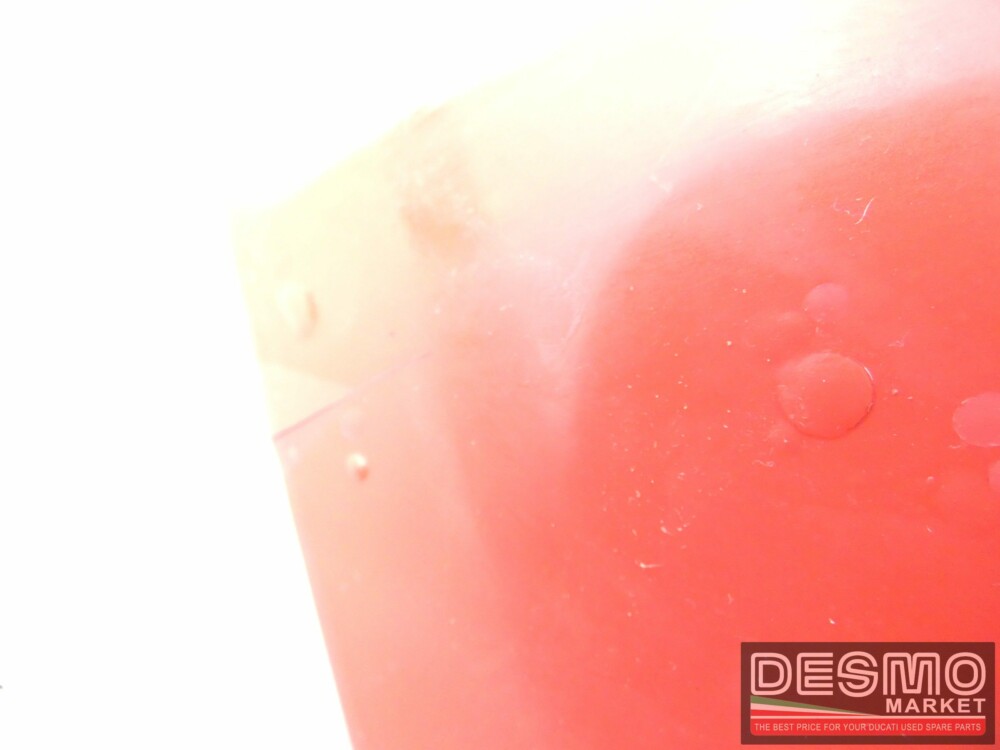 Cover serratura sella rosso Ducati Paso 750 900