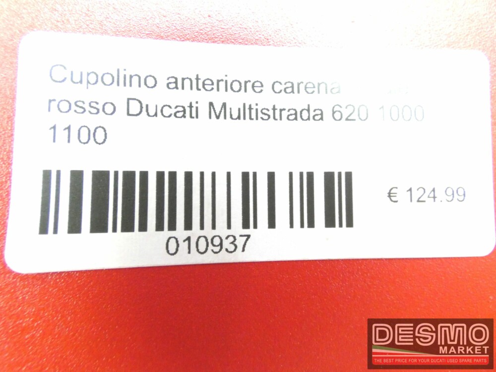 Cupolino anteriore carena fanale rosso Ducati Multistrada 620 1000 1100