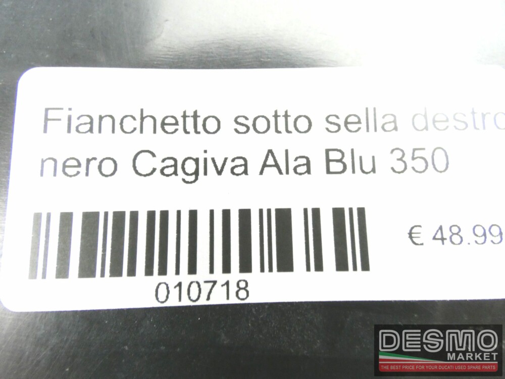 Fianchetto sotto sella destro nero Cagiva Ala Blu 350