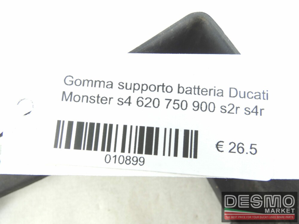 Gomma supporto batteria Ducati Monster s4 620 750 900 s2r s4r