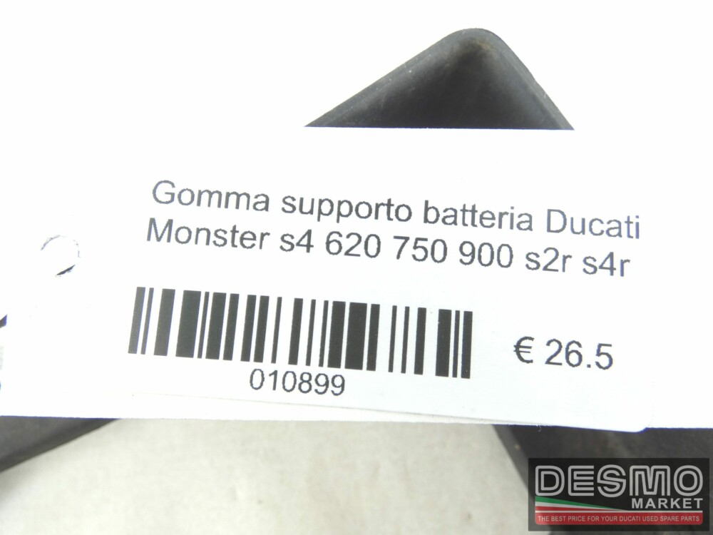 Rubber battery support Ducati Monster s4 620 750 900 s2r s4r - Image 4