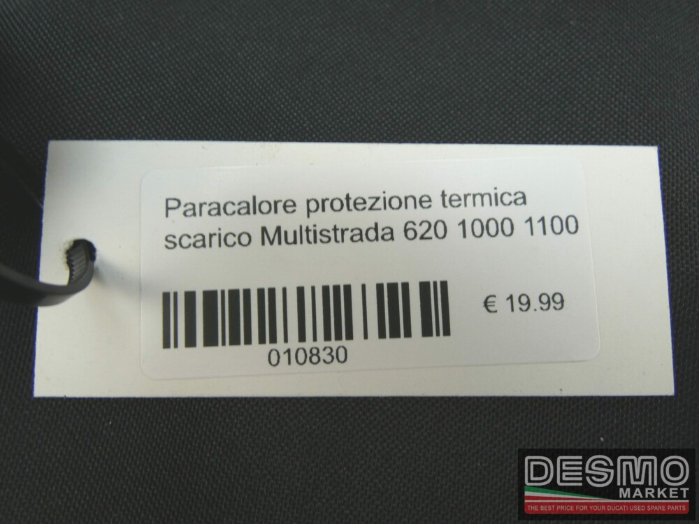 Paracalore protezione termica scarico Ducati Multistrada 620 1000 1100