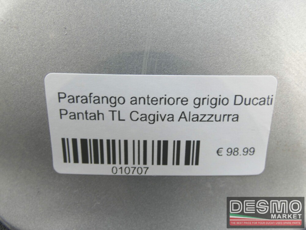 Parafango anteriore grigio Ducati Pantah TL Cagiva Alazzurra