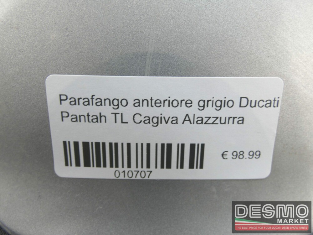 Grey front fender Ducati Pantah TL Cagiva Alazzurra - Image 7