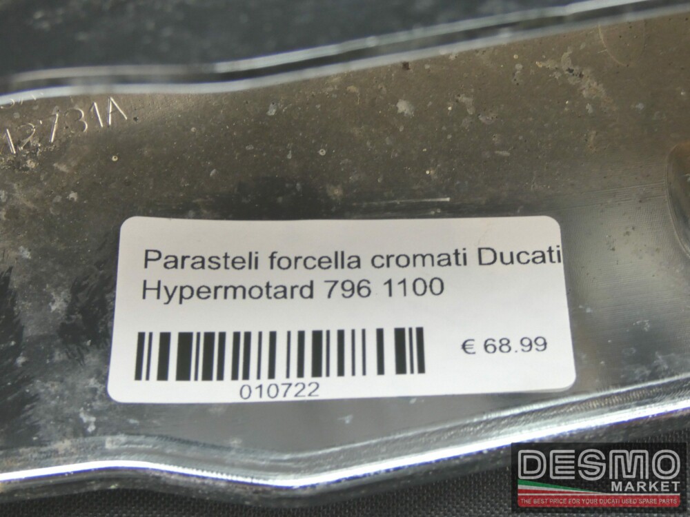 Parasteli forcella cromati Ducati Hypermotard 796 1100