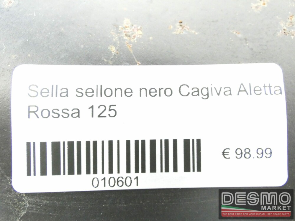 Sella sellone nero Cagiva Aletta Rossa 125
