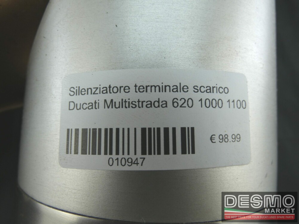 Silenziatore terminale scarico Ducati Multistrada 620 1000 1100