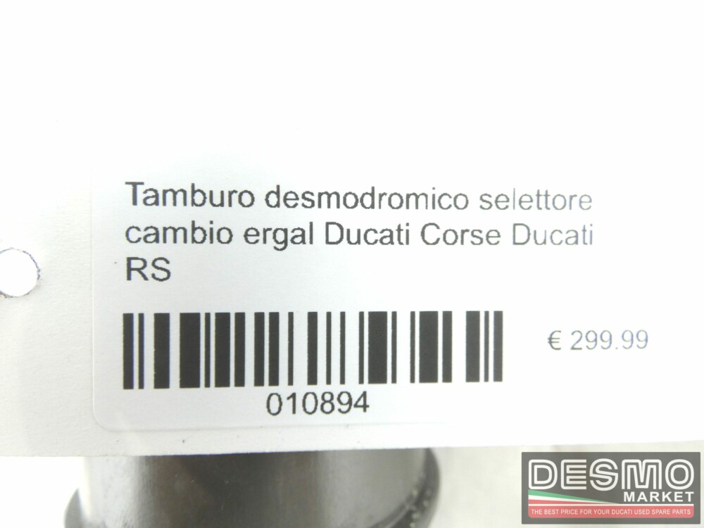 Tamburo desmodromico selettore cambio ergal Ducati Corse Ducati RS