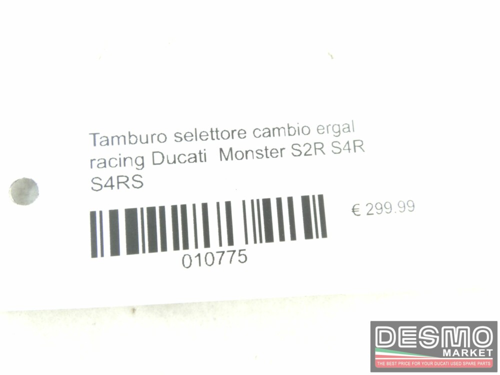 Tamburo selettore cambio ergal racing Ducati  Monster S2R S4R S4RS