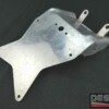 Tegolino porta targa alluminio Ducati Monster 3 fori