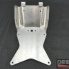 Tegolino porta targa alluminio Ducati Monster 3 fori