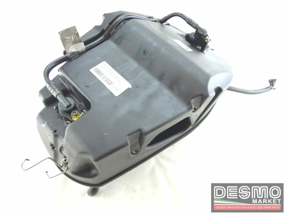 Airbox completo di girotubi e iniettori 12 fori Ducati 848 1098 1198