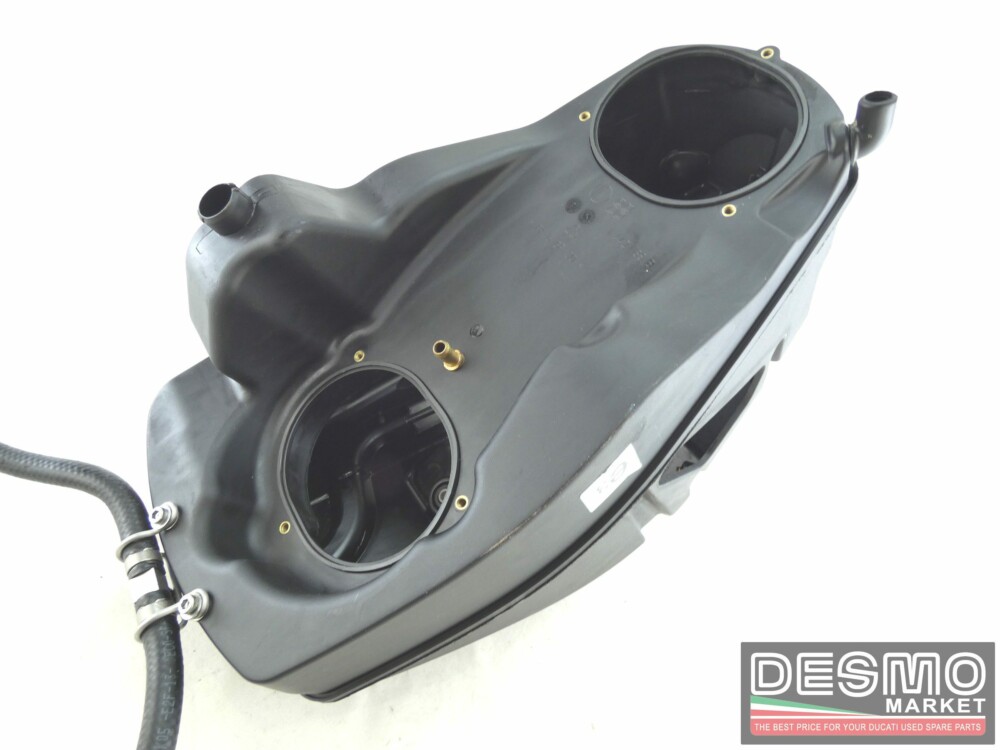 Airbox completo di girotubi e iniettori 12 fori Ducati 848 1098 1198