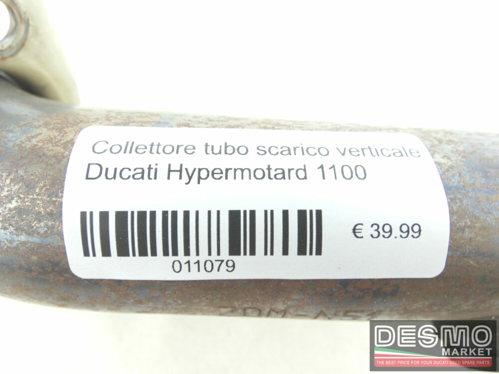 Collettore tubo scarico verticale Ducati Hypermotard 1100