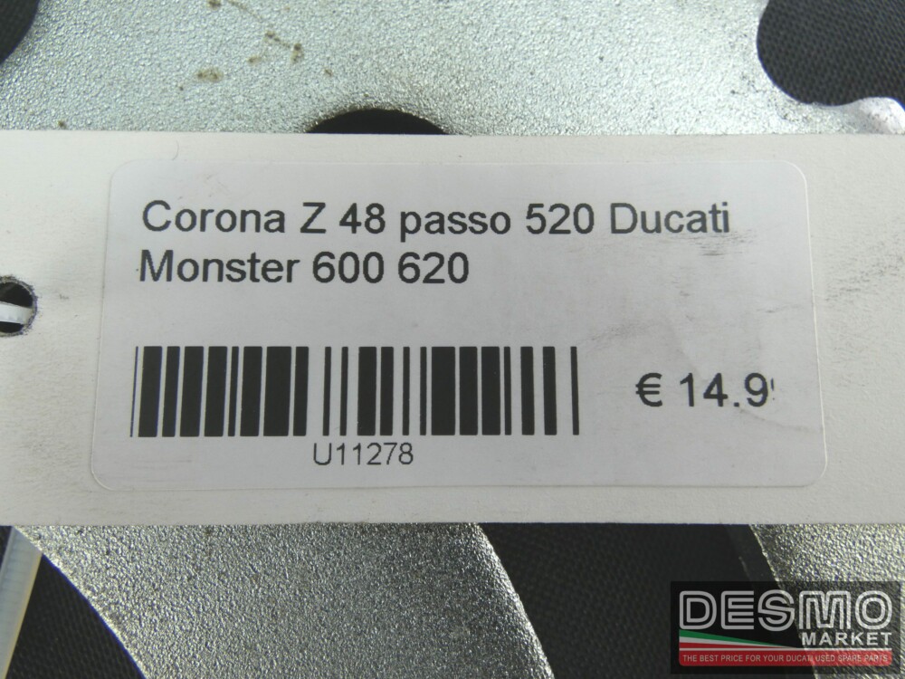 Corona Z48 passo 520 Ducati Monster 600 620
