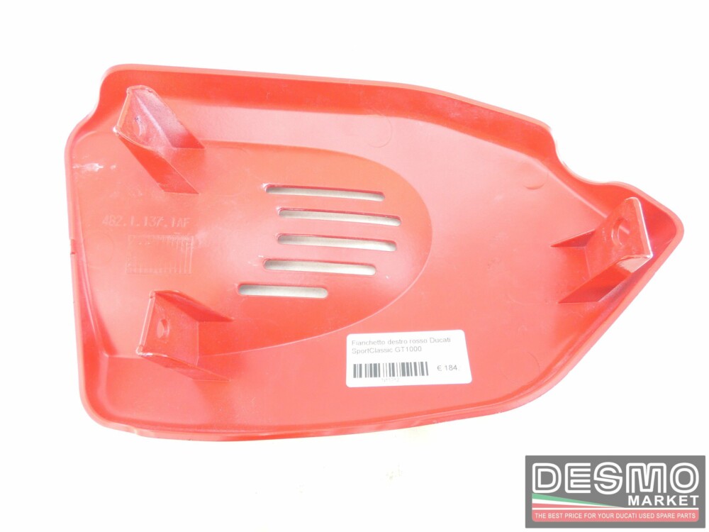 Fianchetto destro rosso Ducati SportClassic GT1000