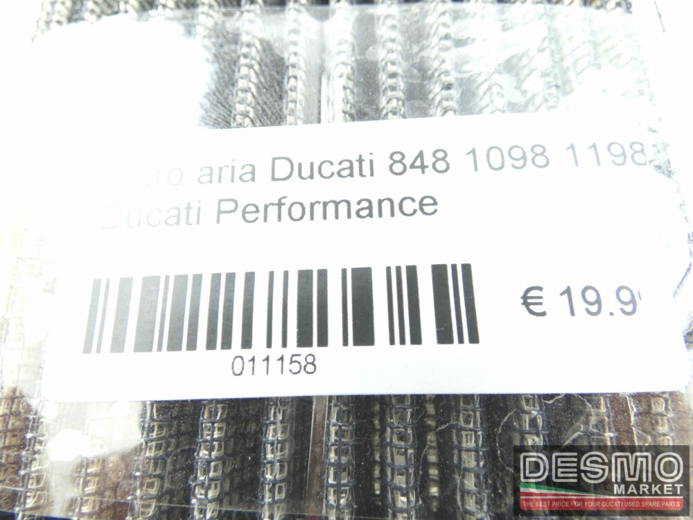 Filtro aria Ducati 848 1098 1198 Ducati Performance