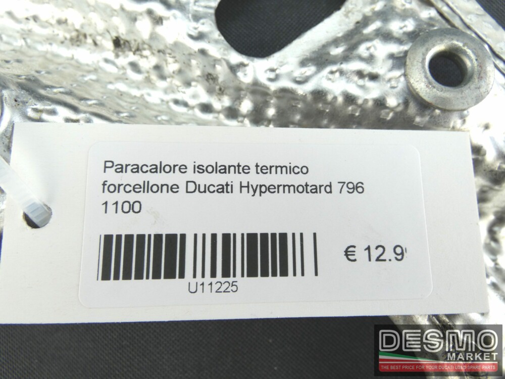 Paracalore isolante termico forcellone Ducati Hypermotard 796 1100