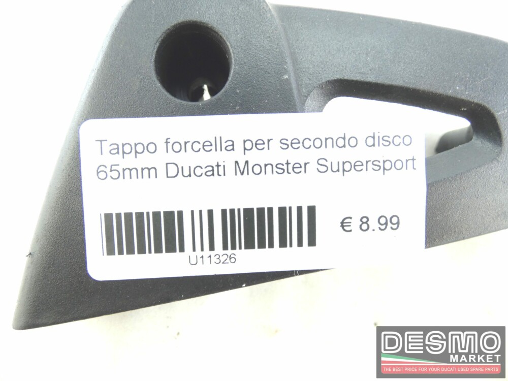 Tappo forcella per secondo disco 65mm Ducati Monster Supersport