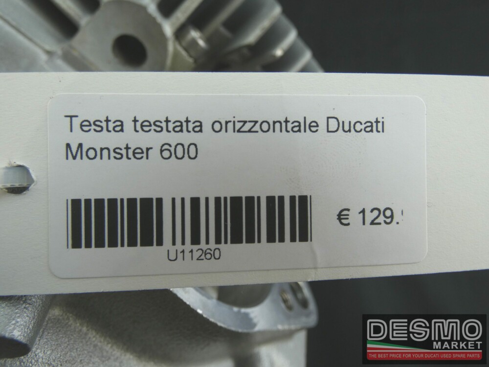 Testa testata orizzontale Ducati Monster 600