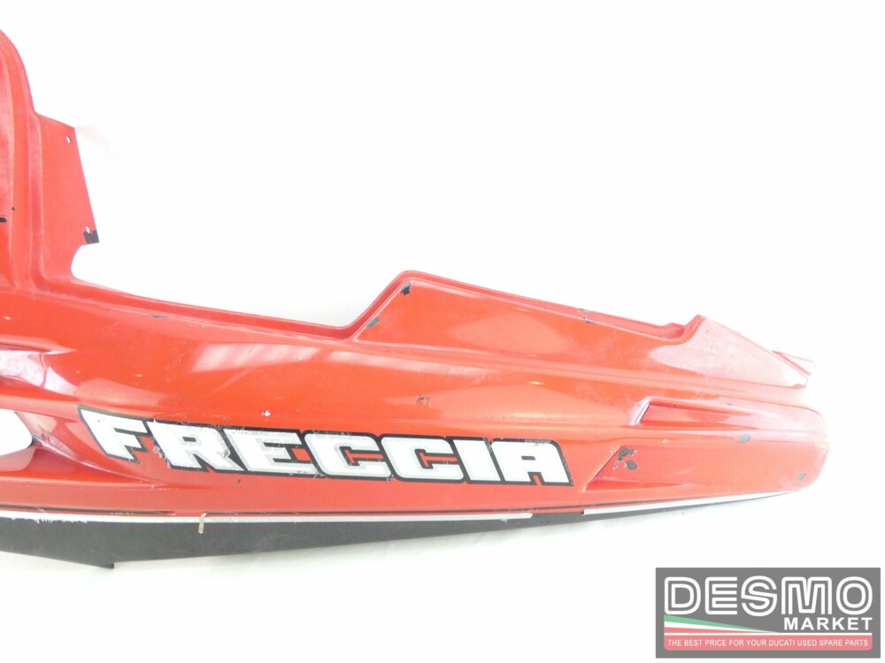 Carena fianchetto sottosella sinistro rosso grigio Cagiva Freccia C9 C10