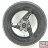 Cerchio posteriore nero tre razze 4,5 x 17 Ducati Monster MTS 620 695