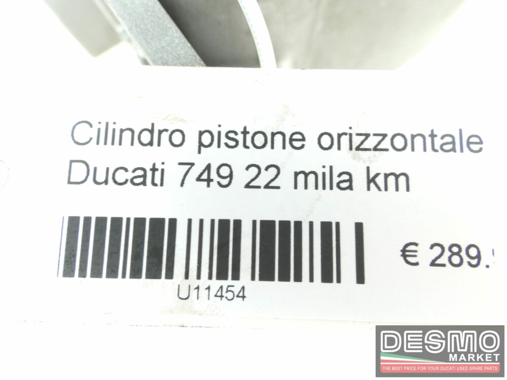 Cilindro pistone orizzontale Ducati 749 22 mila km