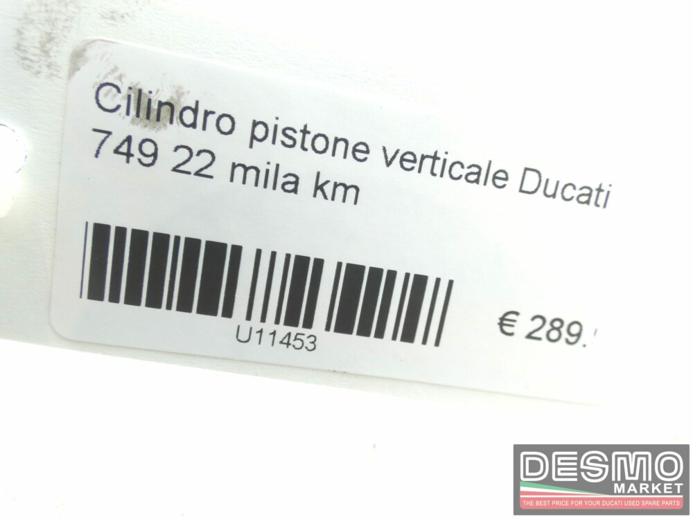 Cilindro pistone verticale Ducati 749 22 mila km