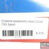Red rear tail section Ducati 750 Sport - Image 9