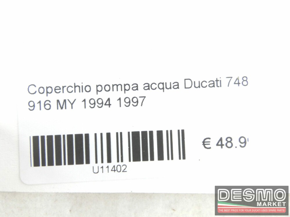 Coperchio pompa acqua Ducati 748 916 MY 1994 1997